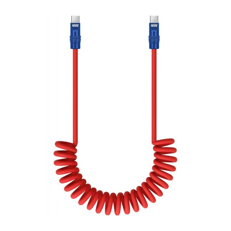 Kabel USB-C - USB-C NEWELL 100W 1.5 m Czerwono-granatowy