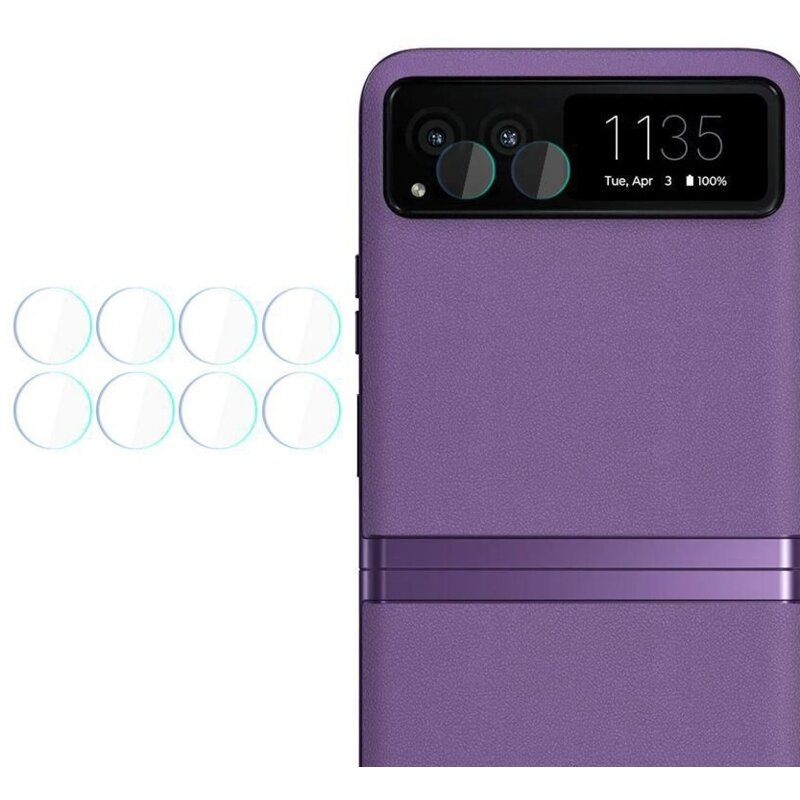 Szkło hybrydowe na obiektyw 3MK Hardy Fusion Lens Protection do Motorola Razr 40/Razr 2023 (4 szt.)
