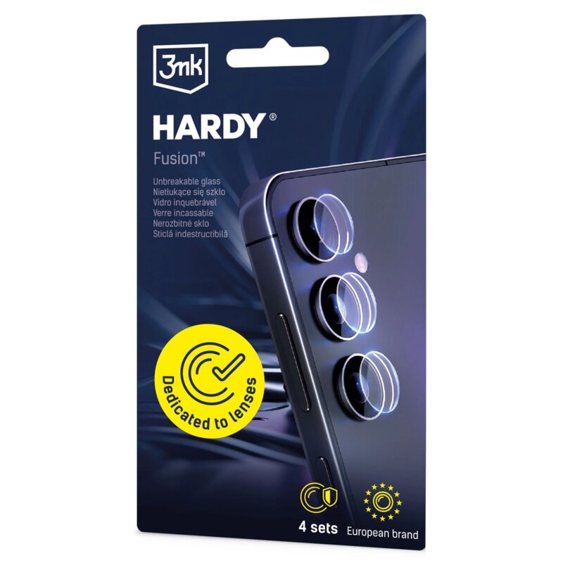 Szkło hybrydowe na obiektyw 3MK Hardy Fusion Lens Protection do Samsung Galaxy A56