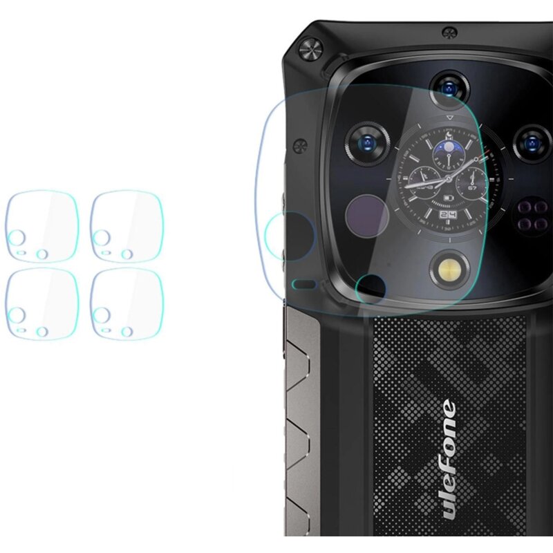 Szkło hybrydowe na obiektyw 3MK Hardy Fusion Lens Protection do Ulefone Armor 28 Ultra