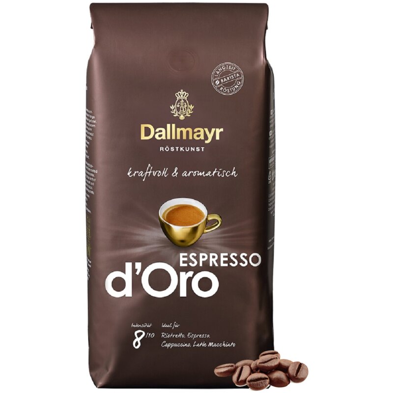 Kawa ziarnista DALLMAYR Espresso d'Oro 1 kg