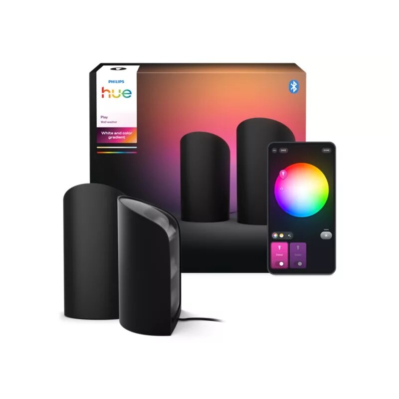 Philips Hue Play do podświetlenia ściany Czarny 2szt.