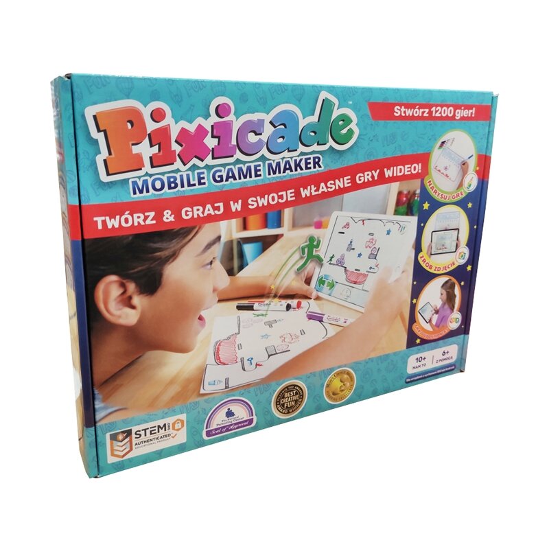 Zestaw kreatywny PIXICADE Mobile Game Maker 1200 gier PXEN2600