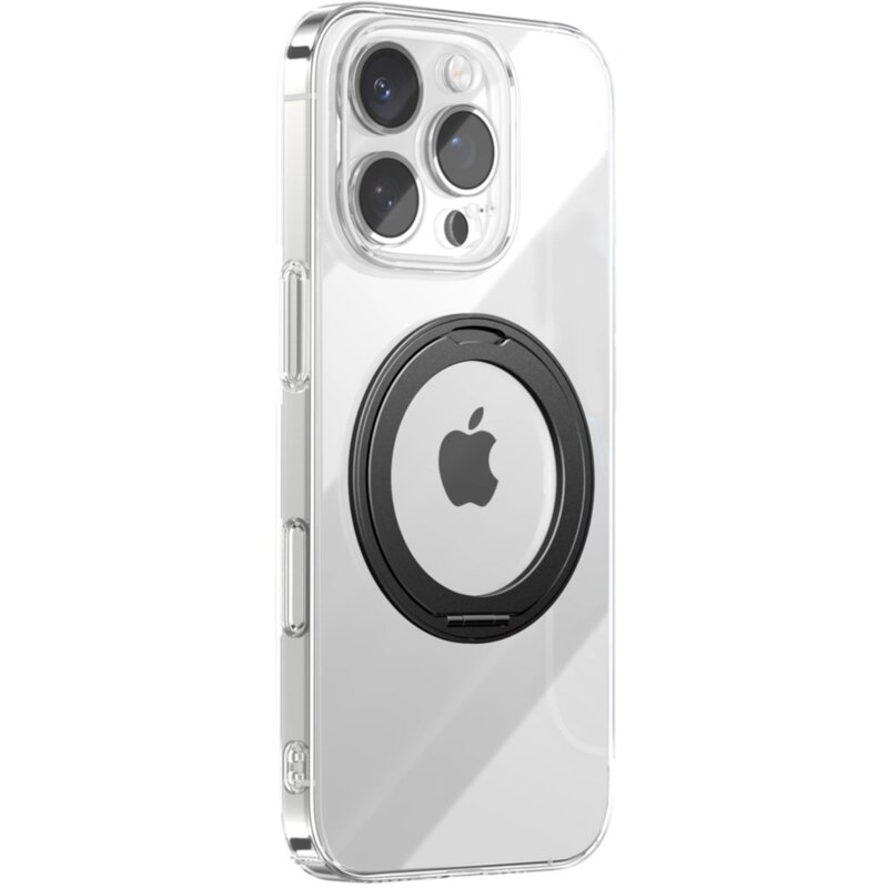 Etui JOYROOM JR-16JL6 MagSafe do Apple iPhone 16 Pro Przezroczysto-czarny