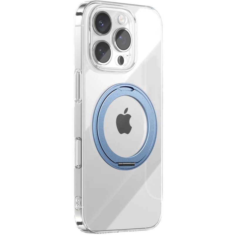 Etui JOYROOM JR-16JL6 MagSafe do Apple iPhone 16 Pro Max Przezroczysto-niebieski