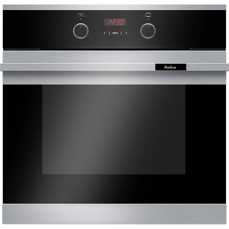 Amica EB6521 Fusion Termoobieg Srebrno-czarny