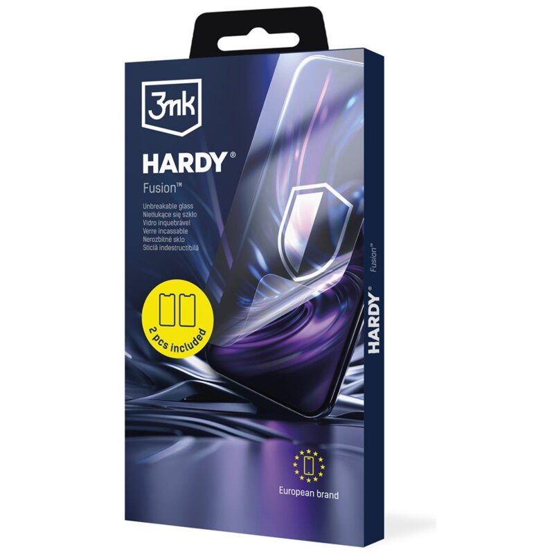 Szkło hybrydowe 3MK Hardy Fusion do Motorola Moto G57 Power (2 szt.)