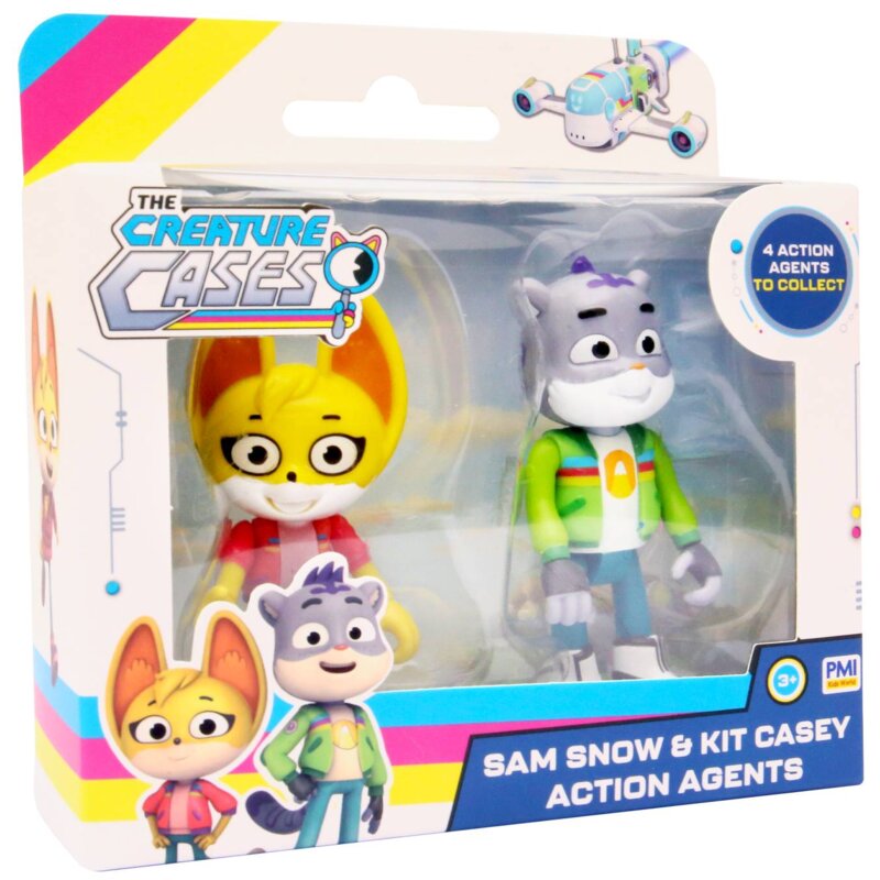 Zestaw figurek PMI The Creature Cases S1 Action Agents CC3012 (1 zestw)