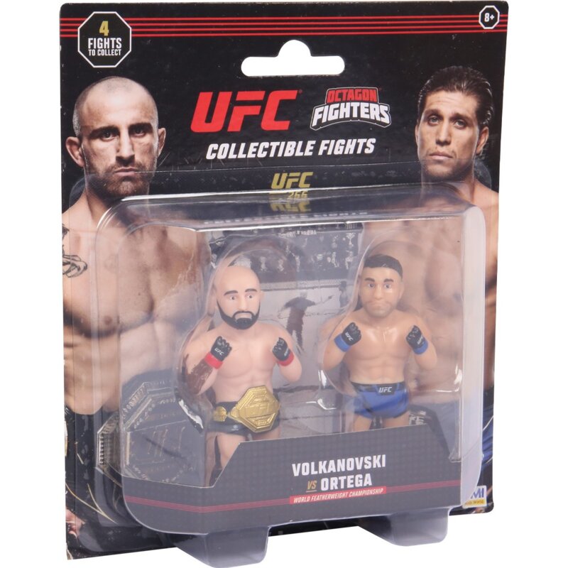 Zestaw figurek PMI UFC Octagon Fighters S1 Volkanovski vs. Ortega UFC2020B