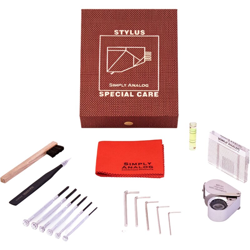 Zestaw do regulacji i czyszczenia igły gramofonowej SIMPLY ANALOG Stylus Kit