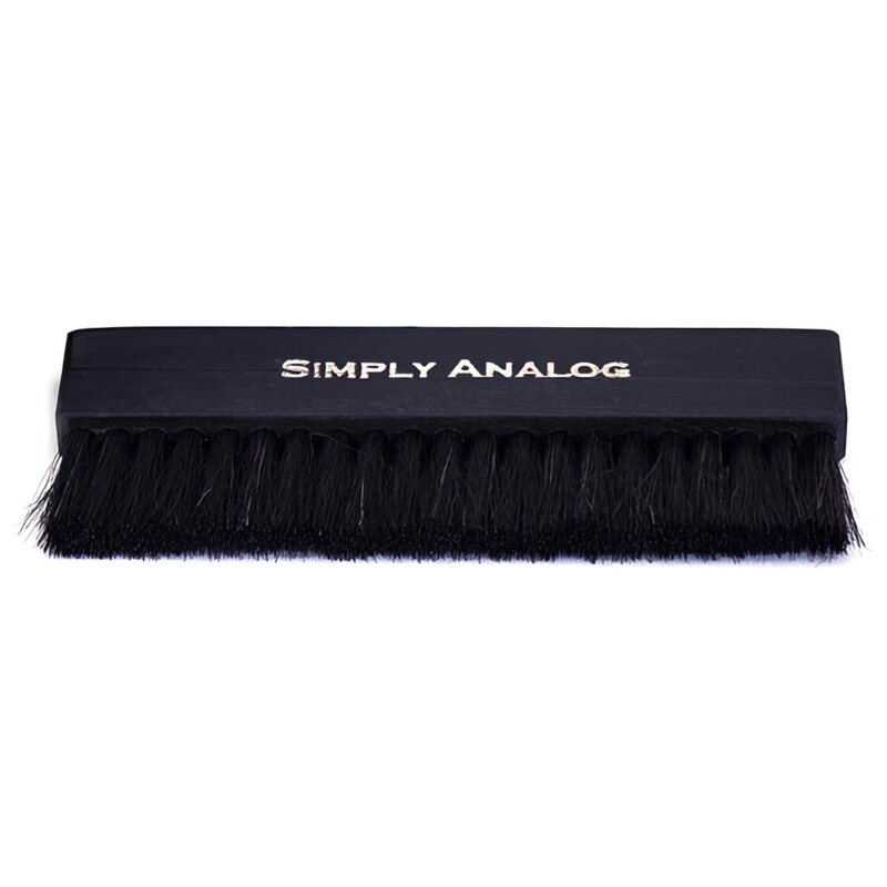 Szczotka do płyt winylowych SIMPLY ANALOG Vinyl Record Brush Czarny