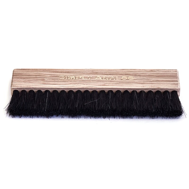 Szczotka do płyt winylowych SIMPLY ANALOG Vinyl Record Brush Drewno