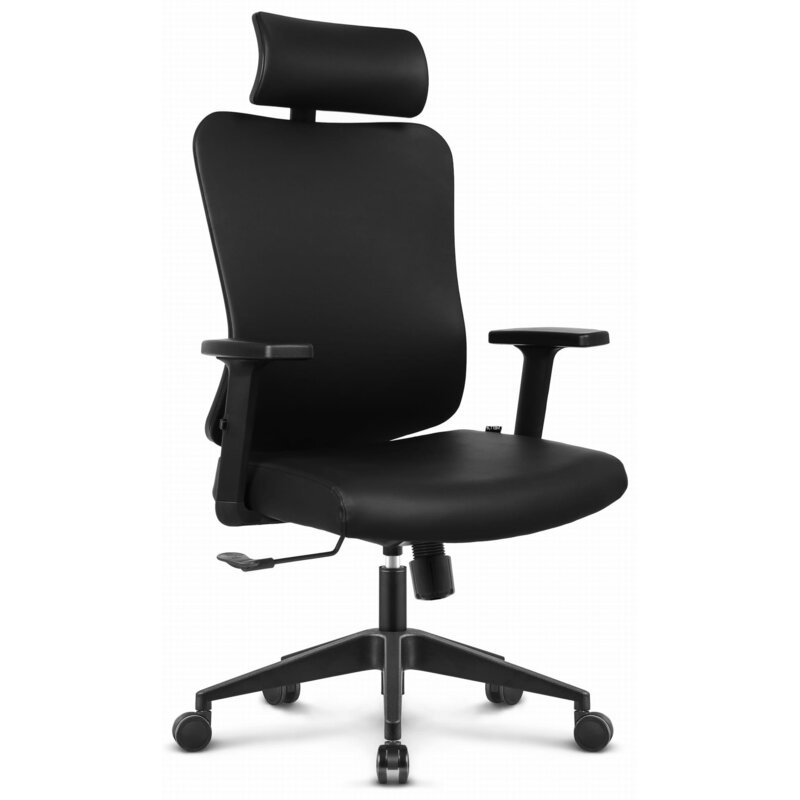 Fotel biurowy HELL'S CHAIR HC-1041 Czarny