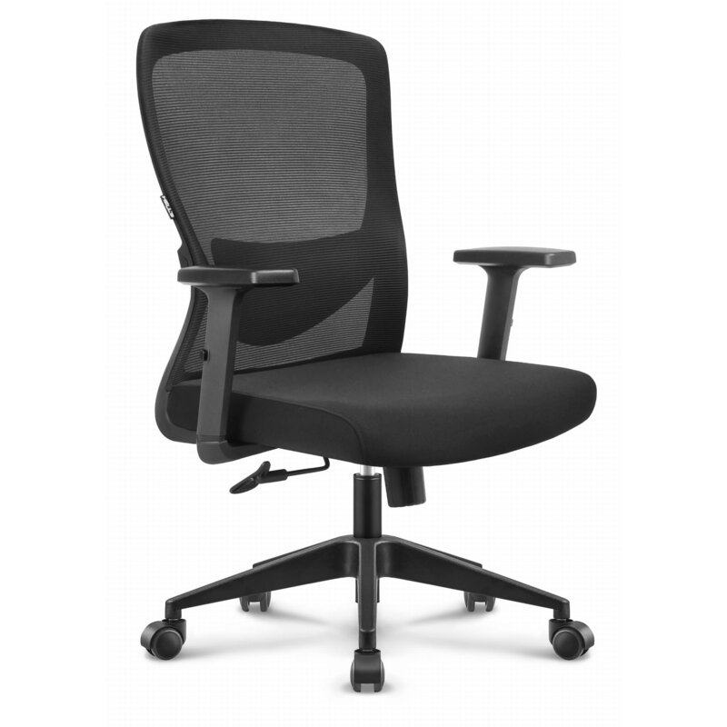 Fotel biurowy HELL'S CHAIR HC-1040 Lite Czarny