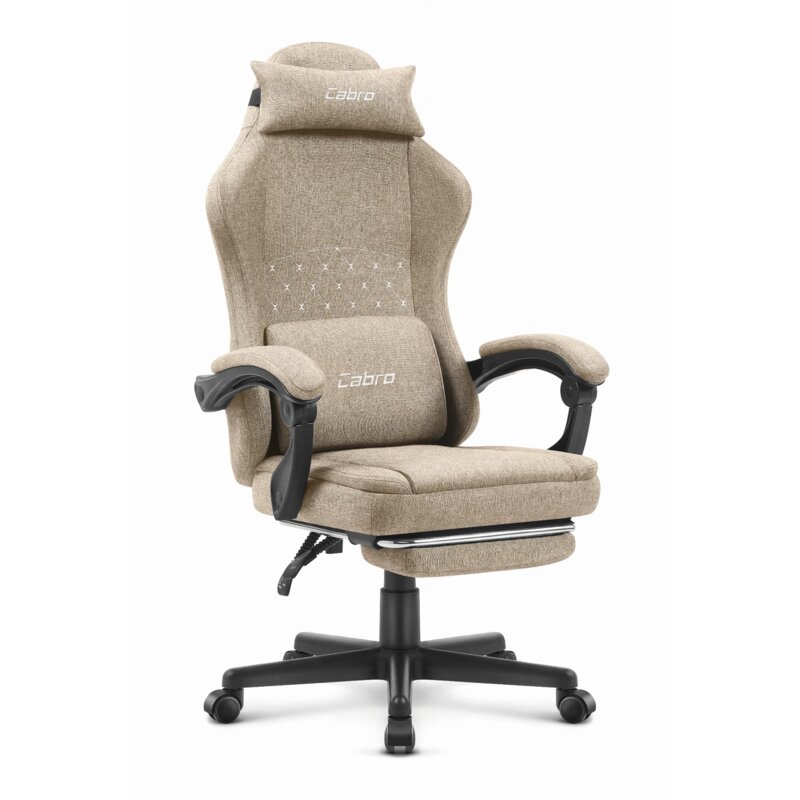 Fotel gamingowy CABRO C503 Beżowy