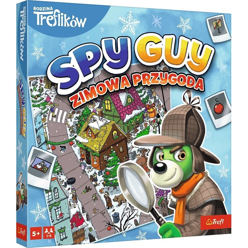 Gra planszowa TREFL Rodzina Treflików Spy Guy Zimowa przygoda 02516