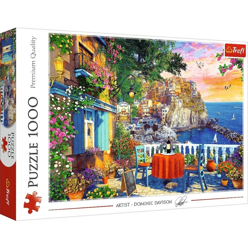 Puzzle TREFL Widok na Cinque Terre 10776 (1000 elementów)