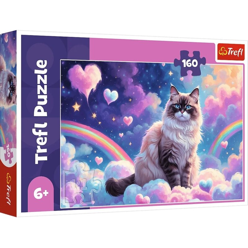 Puzzle TREFL Domowy kotek 13327 (100 elementów)