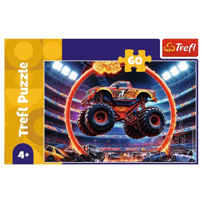 Puzzle TREFL Monster Truck 17404 (60 elementów)