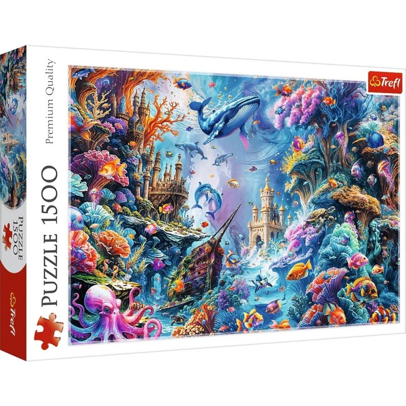 Puzzle TREFL Podwodny świat 26217 (1500 elementów)