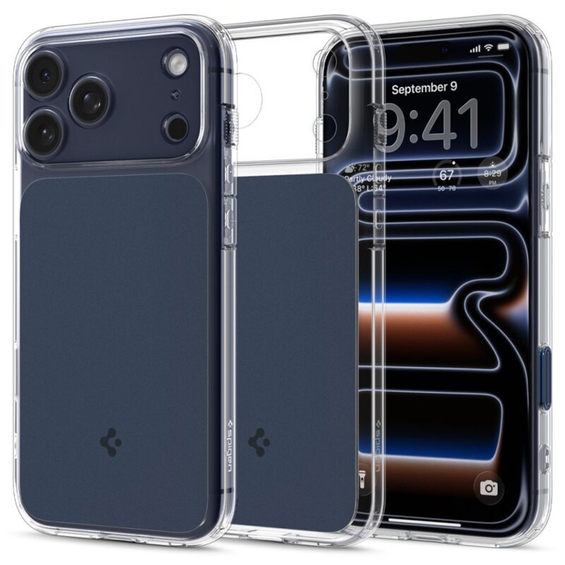 Etui SPIGEN Ultra Hybrid T Mag MagSafe do Apple iPhone 17 Pro Max Niebieski mat