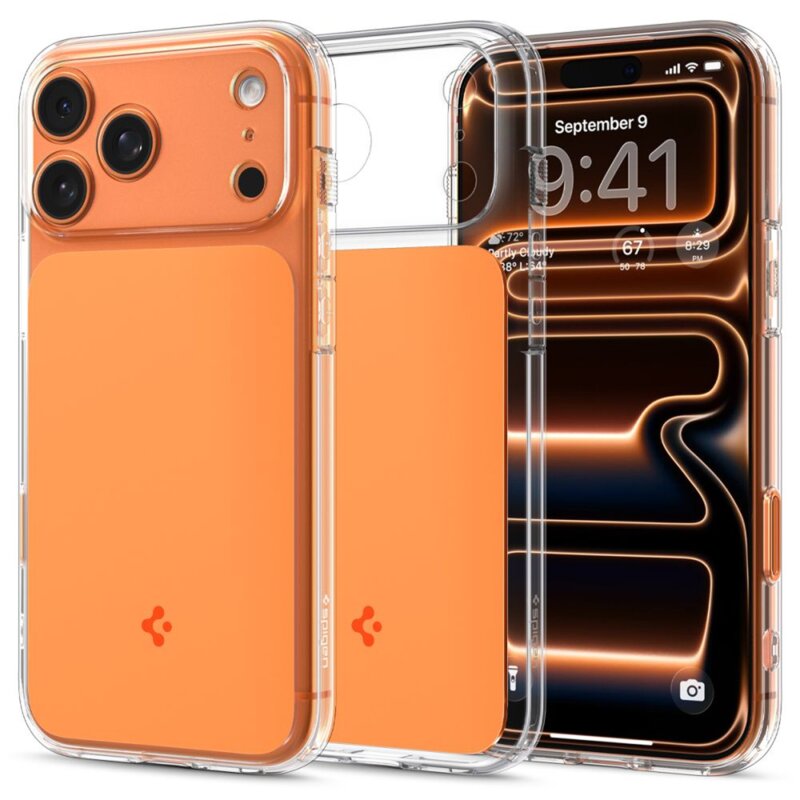 Spigen Ultra Hybrid T Mag MagSafe do iPhone 17 Pro Max Pomarańczowy