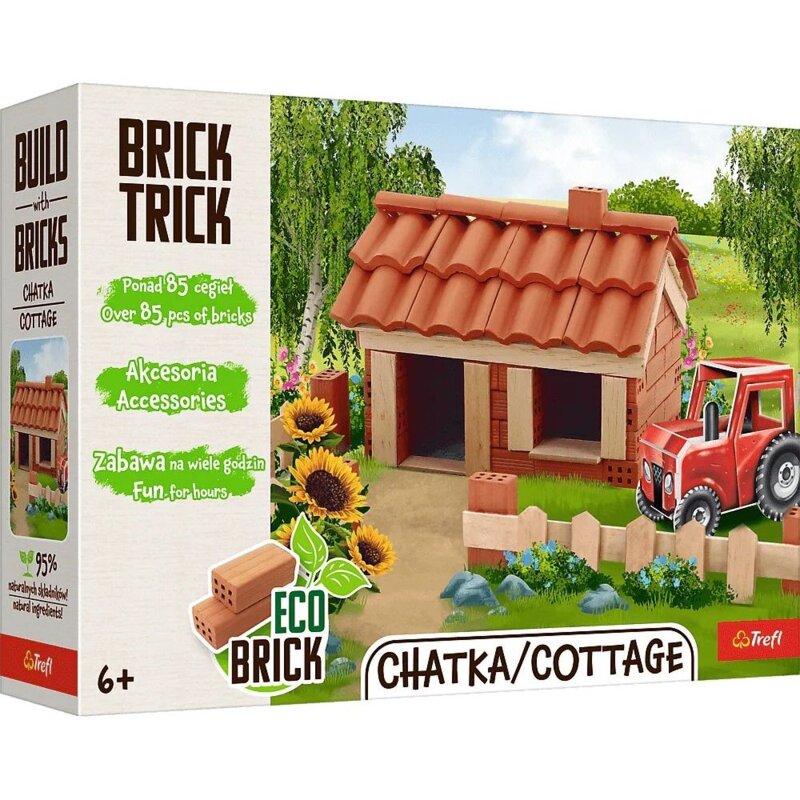 Klocki konstrukcyjne TREFL Brick Trick Chatka 62022