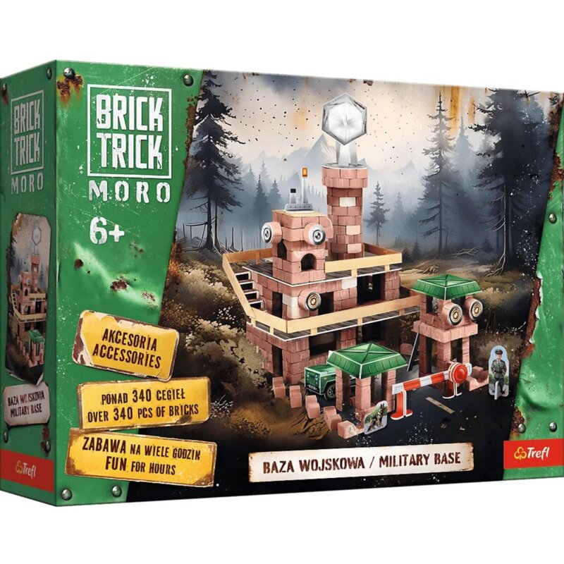 Klocki konstrukcyjne TREFL Brick Trick Baza wojskowa 62049