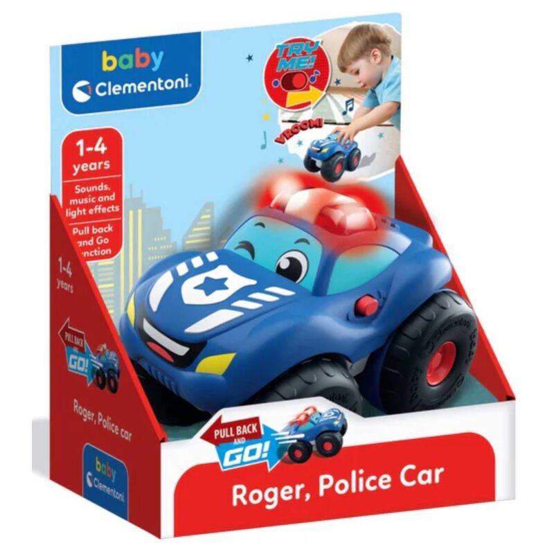 Zabawka interaktywna CLEMENTONI Baby Policja Car 17543