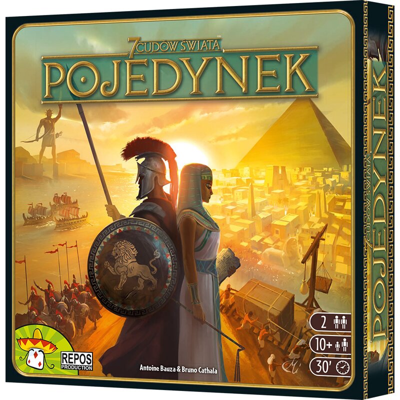 Gra planszowa REBEL 7 Cudów Świata Pojedynek