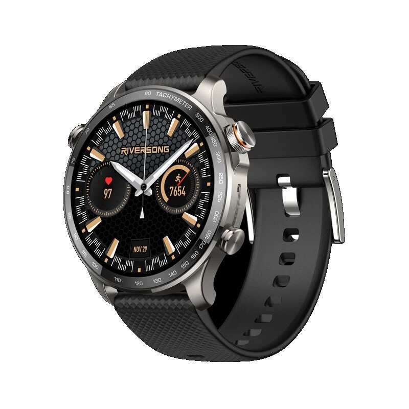 Smartwatch FOREVER Riversong Motive 10 GT SW1001 Czarny