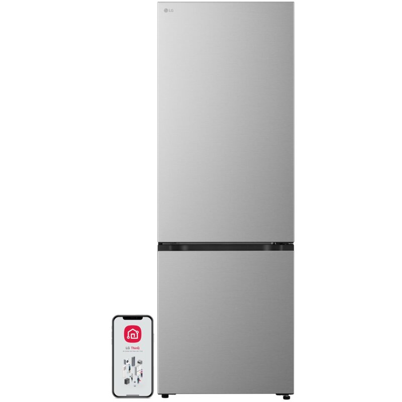 Lodówka LG F-UB1 GBBW322DPY No frost AI Inverter AI Fresh AI Saving Mode 203cm Srebrna