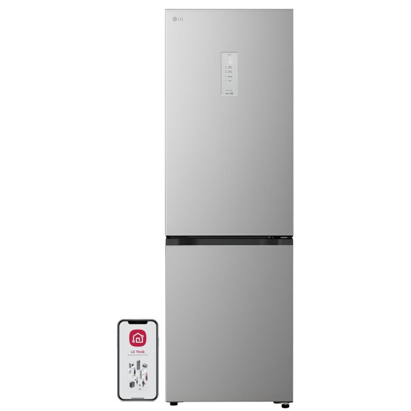 Lodówka LG AI GBBSJ11EPY No Frost 186cm Srebrna