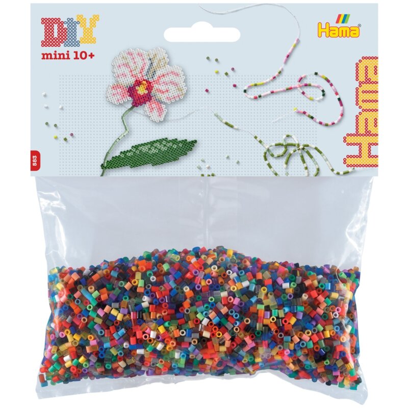 Zestaw kreatywny HAMA 7500 koralików w torebce 015-583 Wielokolorowy