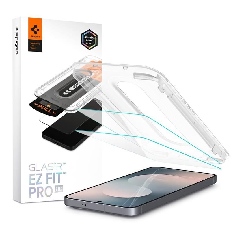 Szkło hartowane SPIGEN Glas.tR EZ Fit Pro do Samsung Galaxy S25 FE (2 szt.)