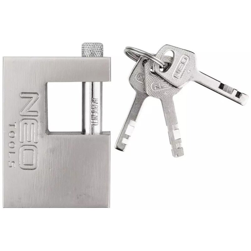 Kłódka NEO TOOLS 85-062 70 mm 3 klucze