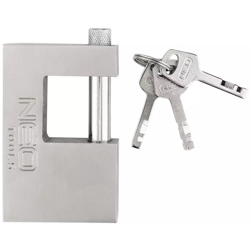 Kłódka NEO TOOLS 85-063 90 mm 3 klucze