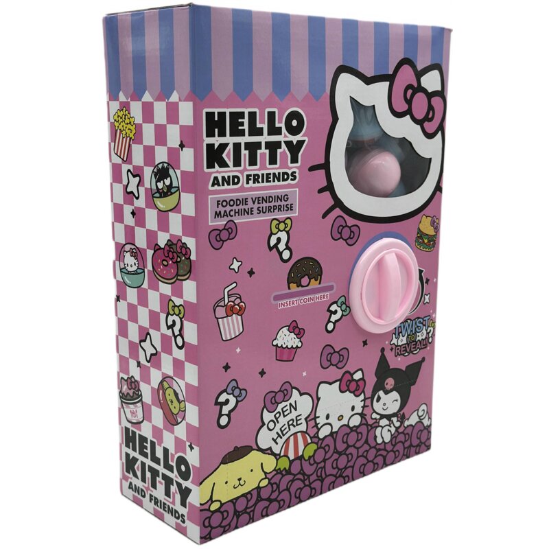 Zabawka BRANDED TOYS Hello Kitty And Friends Foodie Vending Machine Surprise