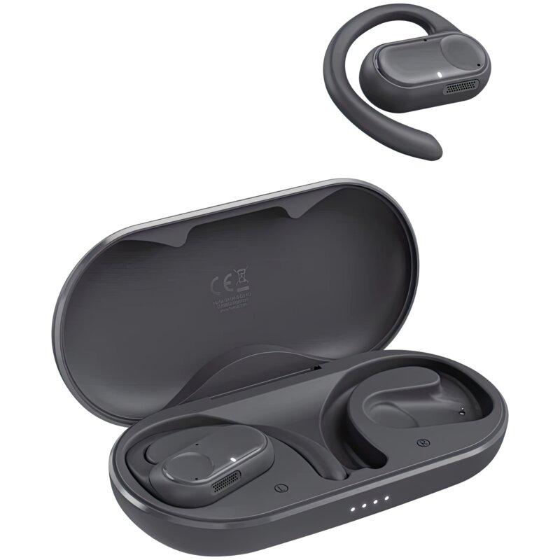 Hama TWS Spirit Open Douszne Bluetooth 5.3 Szary