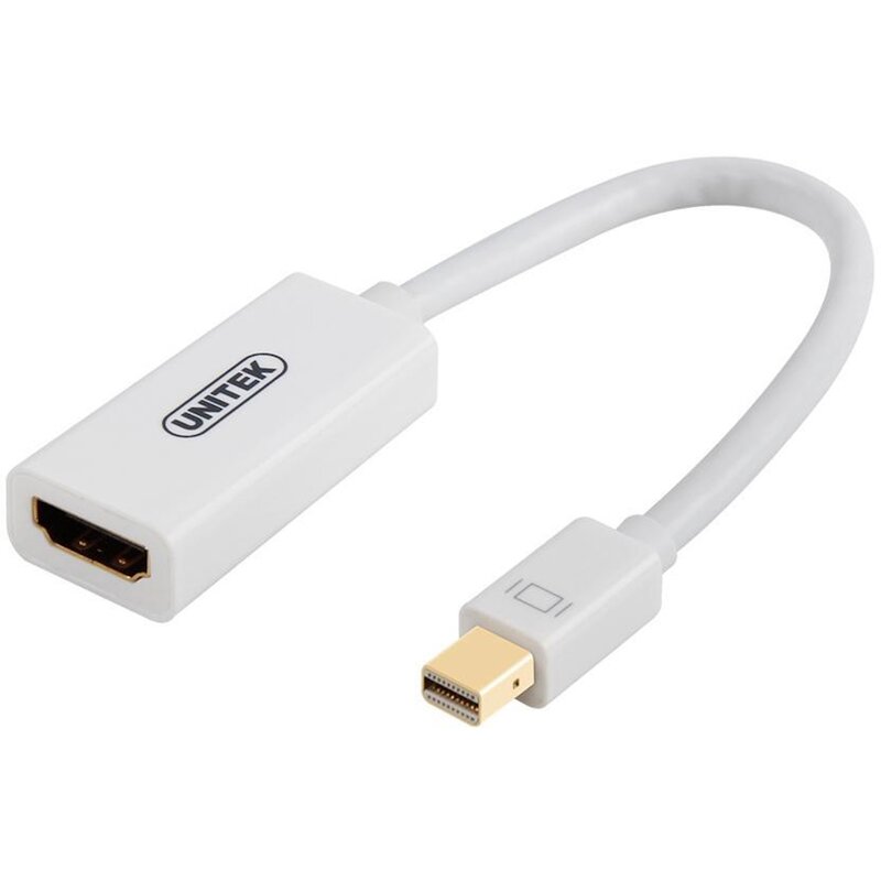 Unitek Adapter mini DisplayPort- HDMI 4K; Y-6331