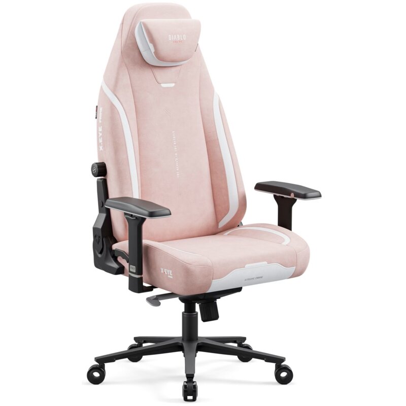 Fotel gamingowy DIABLO CHAIRS X-Eye Prime Różowy