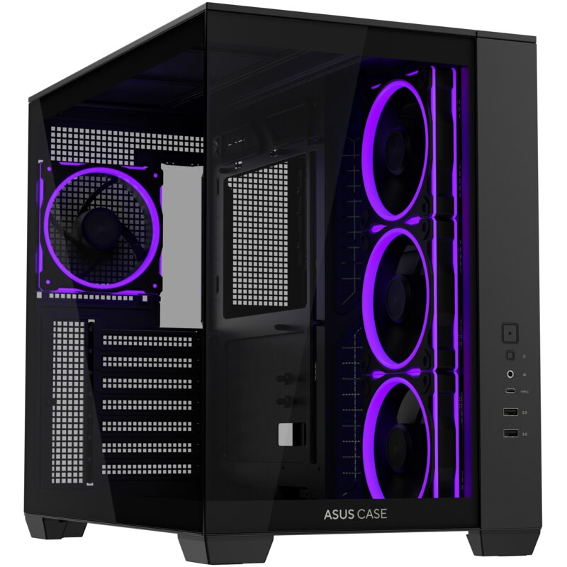Obudowa Asus A32 PLUS TG ARGB BLACK