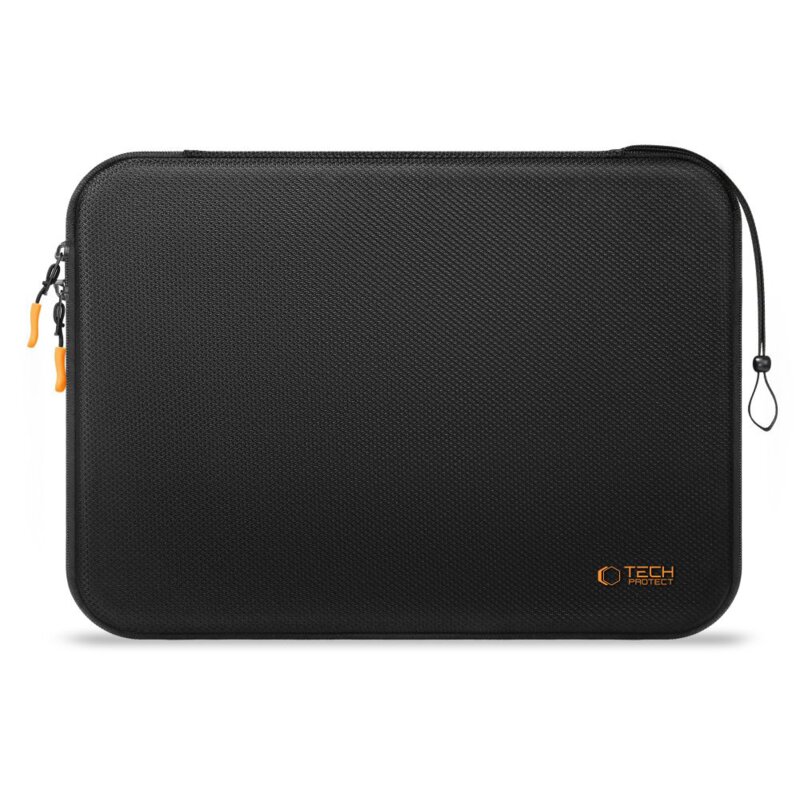 Etui na laptopa TECH-PROTECT Hardpouch 15-16 cali Czarno-pomarańczowy
