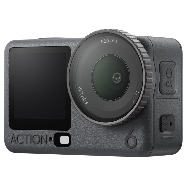 Kamera sportowa DJI Osmo Action 6 Adventure Combo 64 GB pamięci wewnętrznej, filmy 8K 30FPS, Wi-Fi, Bluetooth