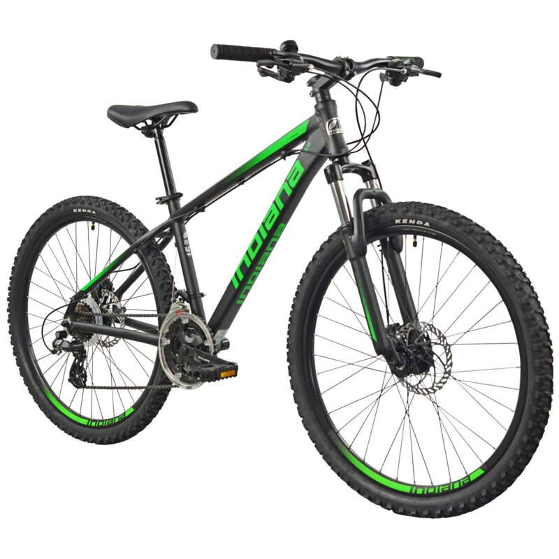 Rower górski MTB INDIANA X-Pulser 2.6 M15 26 cali męski Czarno-zielony