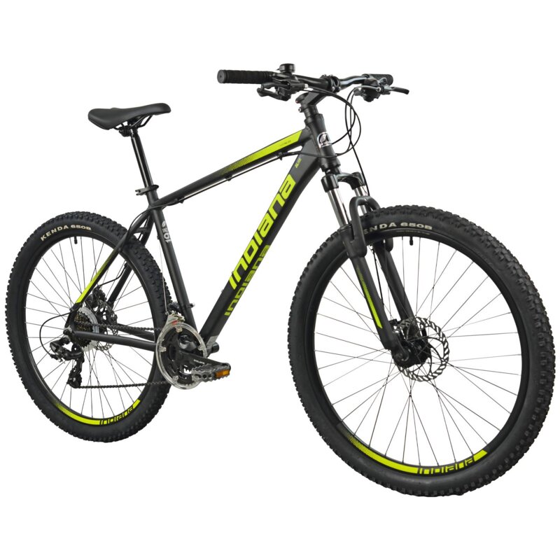 Rower górski MTB INDIANA X-Pulser 2.7 M19 26 cali męski Czarno-żółty