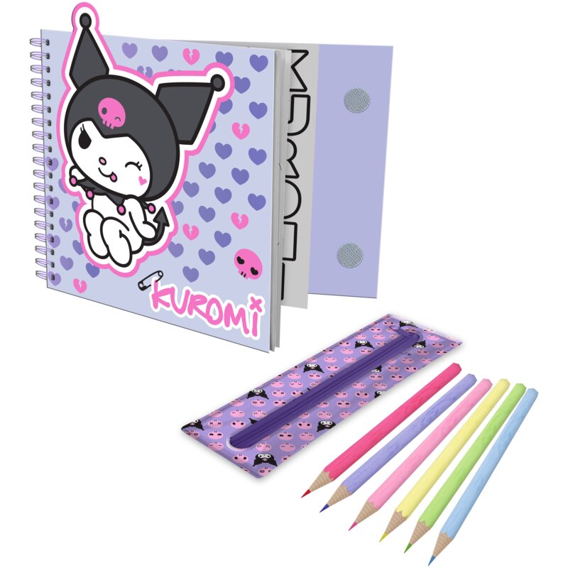 Zestaw kreatywny KIDS EUROSWAN Kuromi KU00004