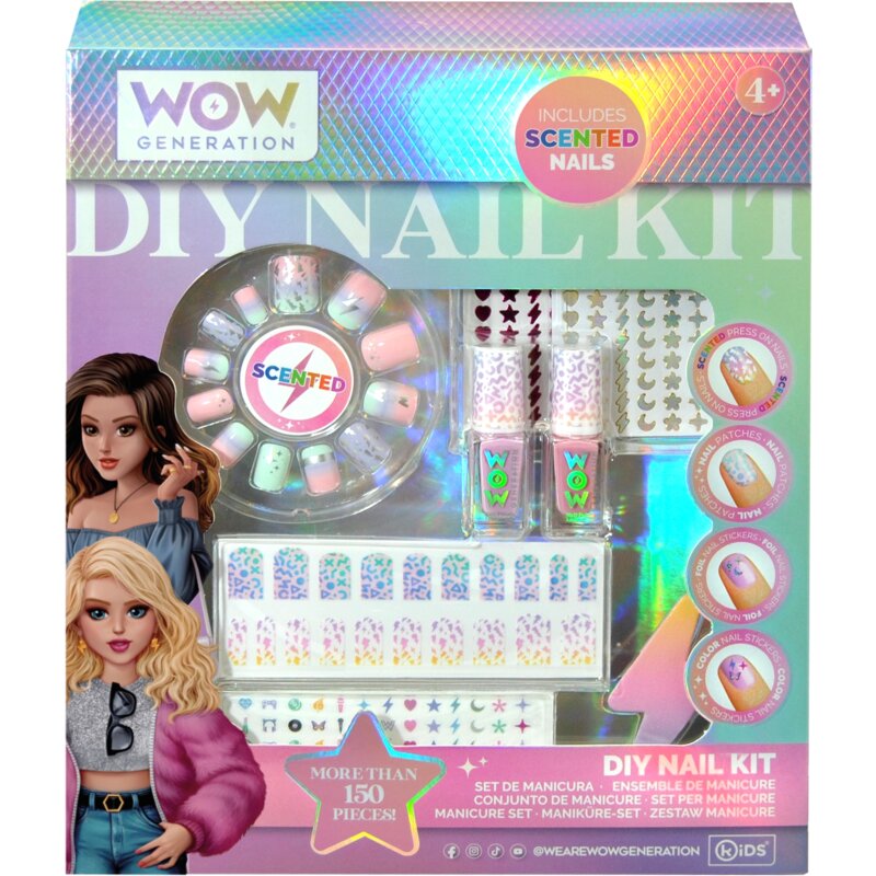 Zabawka zestaw do stylizacji paznokci KIDS EUROSWAN WOW Generation WOW00017