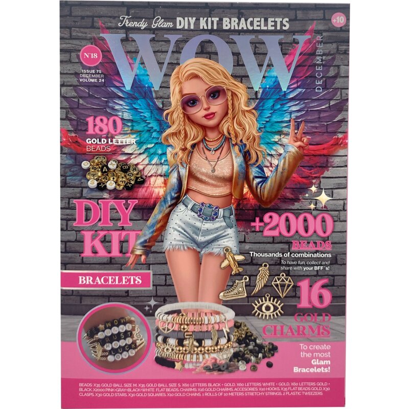 Zestaw kreatywny KIDS EUROSWAN WOW Generation Zestaw do tworzenia bransoletek WOW00125