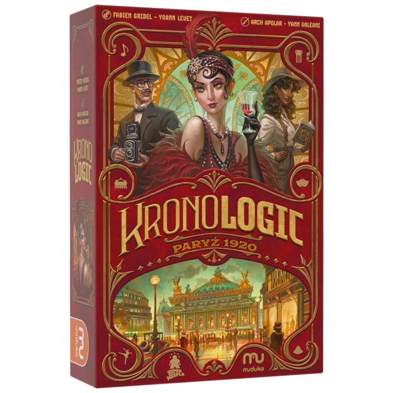 Gra planszowa MUDUKO Kronologic Paryż 1920